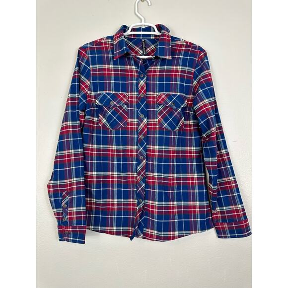 Kuhl Long Sleeve Flannel Shirt Medium - Picture 1 of 8